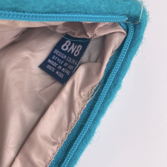 BNB owl 🦉 zippered wool bag - Picture 4 of 7